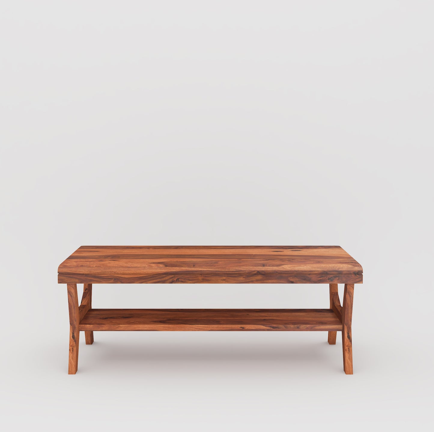 Imperial Solid Wood Multipurpose Coffee Table - Teak Finish