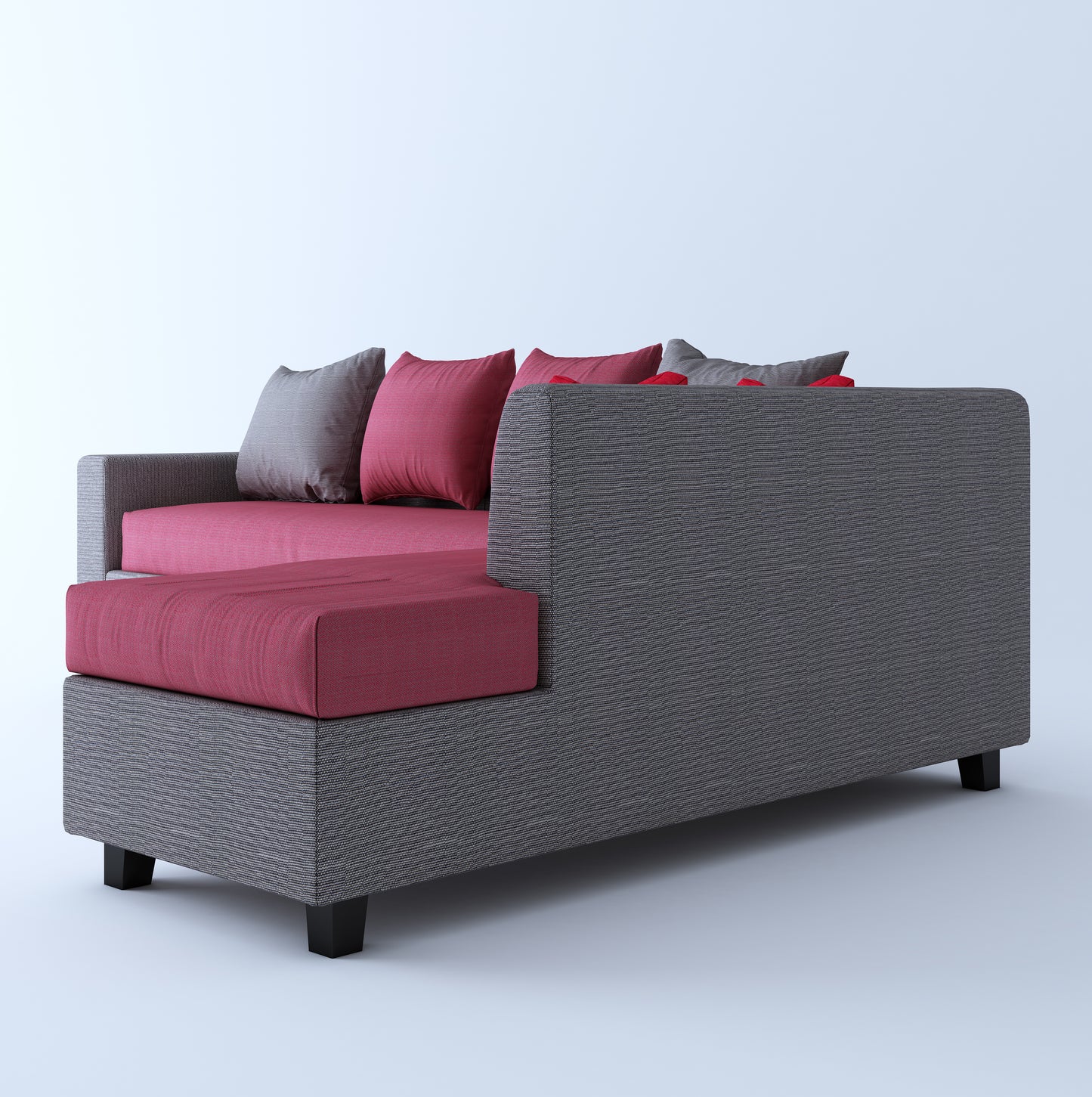 Belly L Shape 5 Seater Sofa