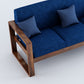 Porter Wooden 3 Seater Sofa