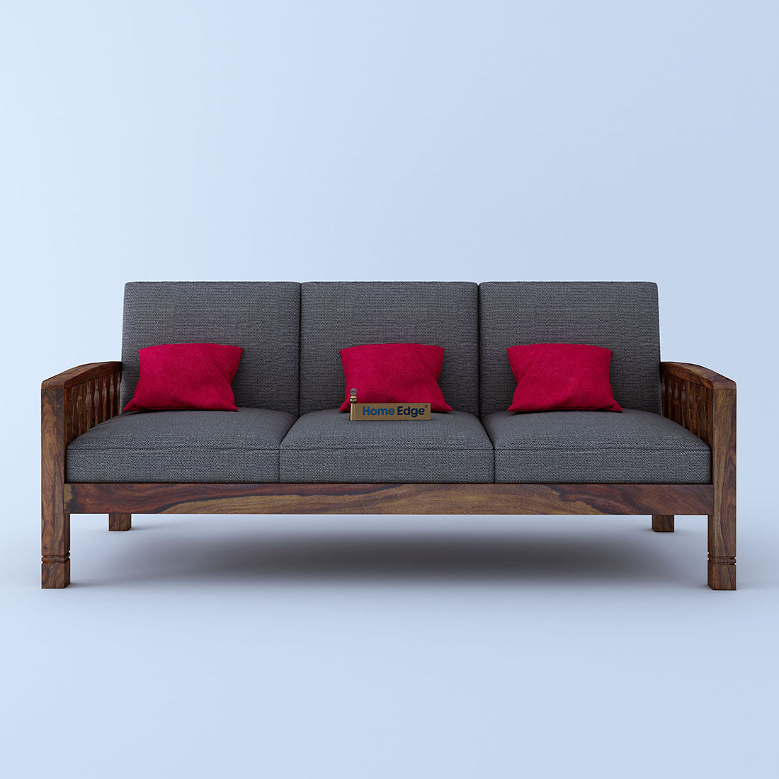 Paul Wooden 3+1+1 Sofa-Teak