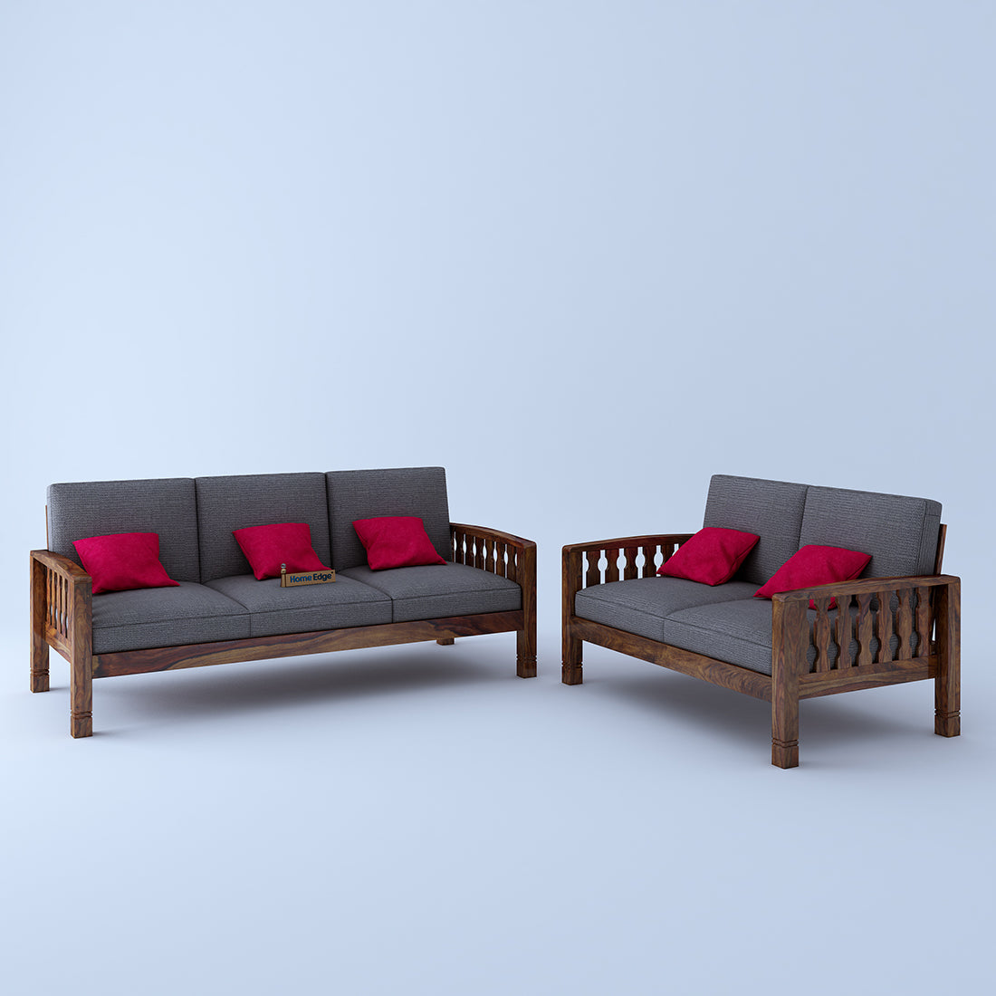 Paul Wooden 3+2 Sofa-Teak