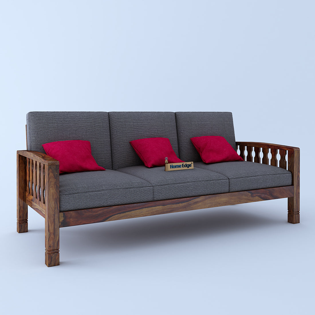 Paul Wooden 3+1+1 Sofa-Teak