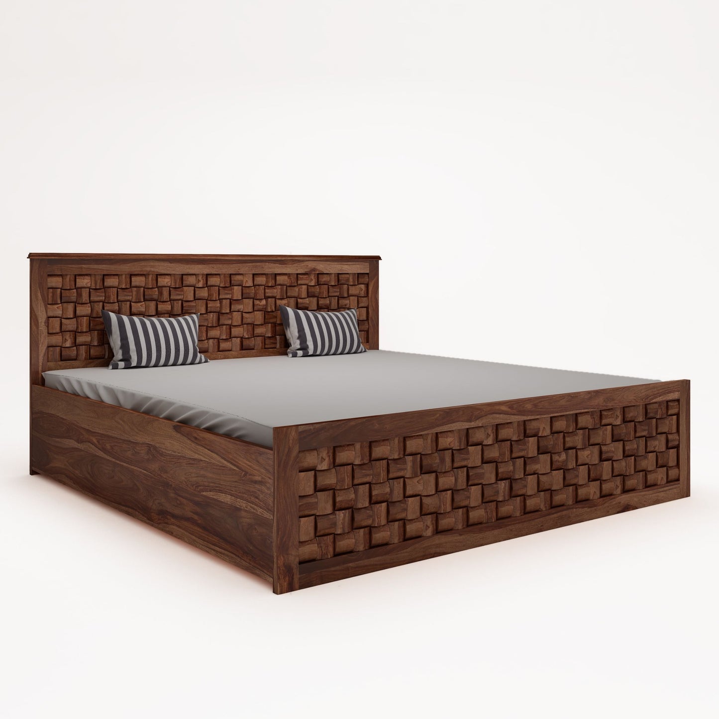 Weave King Hydraulic Storage Bed