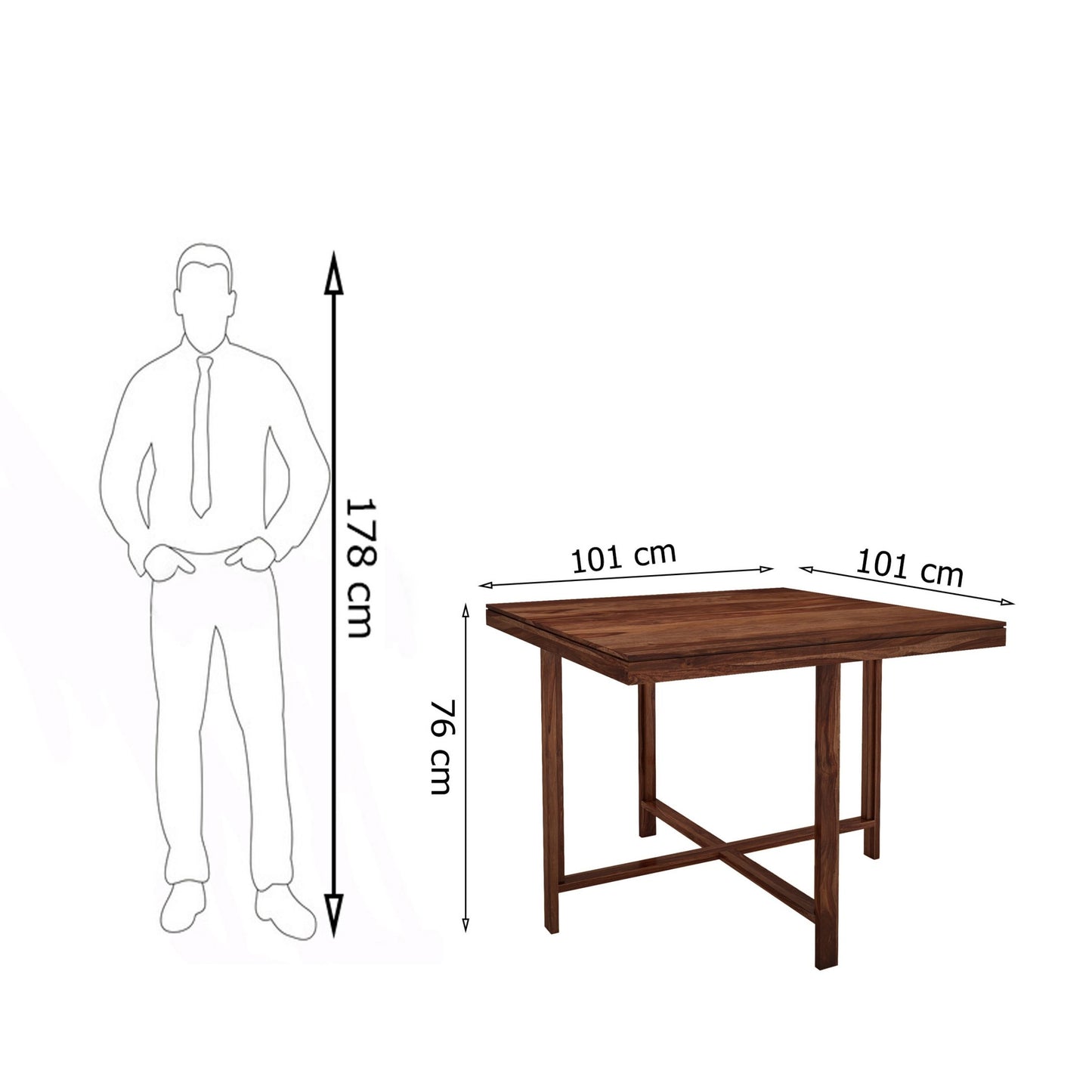 Bayne Four Seater Dining Set w/ upholstry