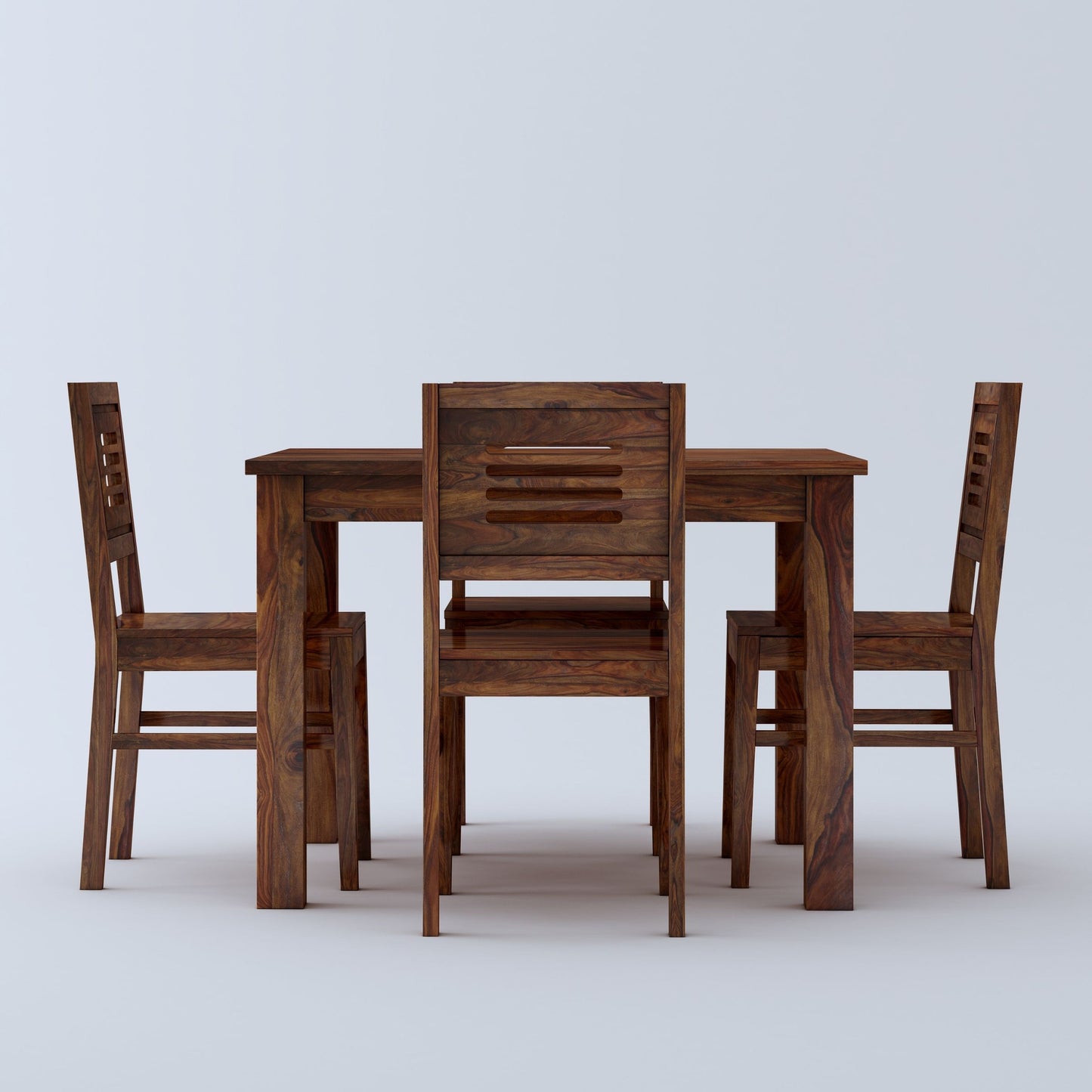 Karent 4 Seater Dining Set-Teak