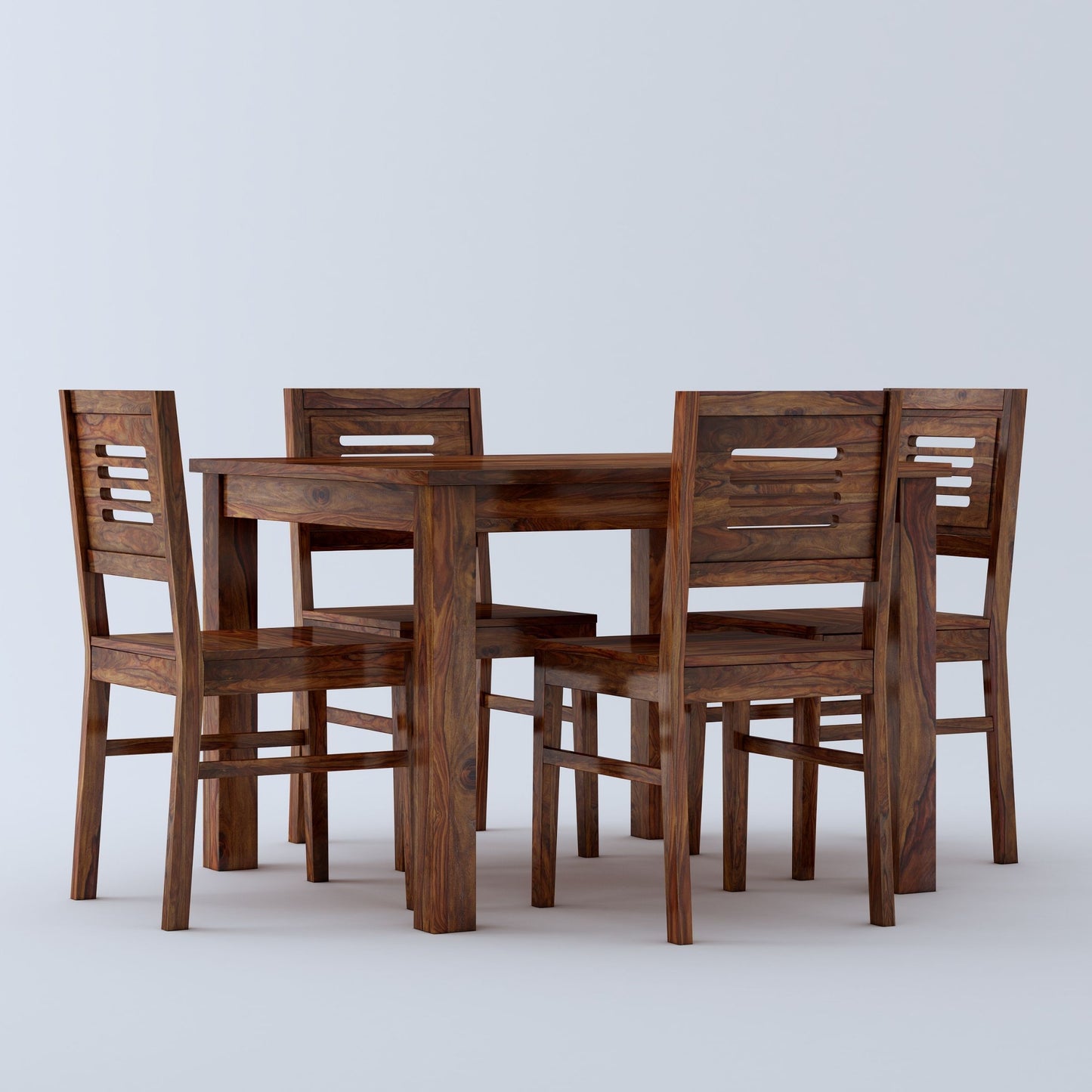 Karent 4 Seater Dining Set-Teak