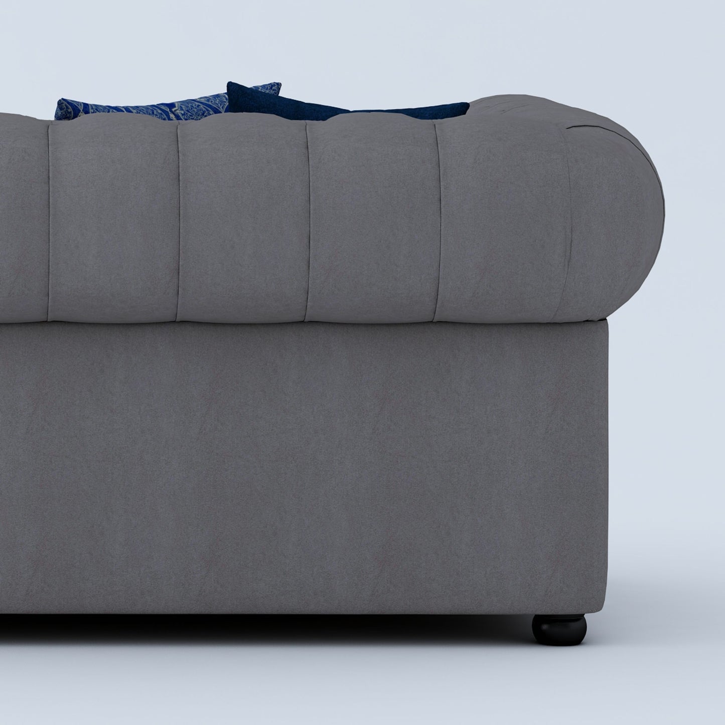 Wilson Chesterfield Sofa - Grey