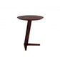 Ciel  Wooden Side Table-Walnut