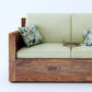 Bretlee Wooden 2 Seater Sofa