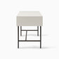 Percy Solid Wood Study Table-Natural