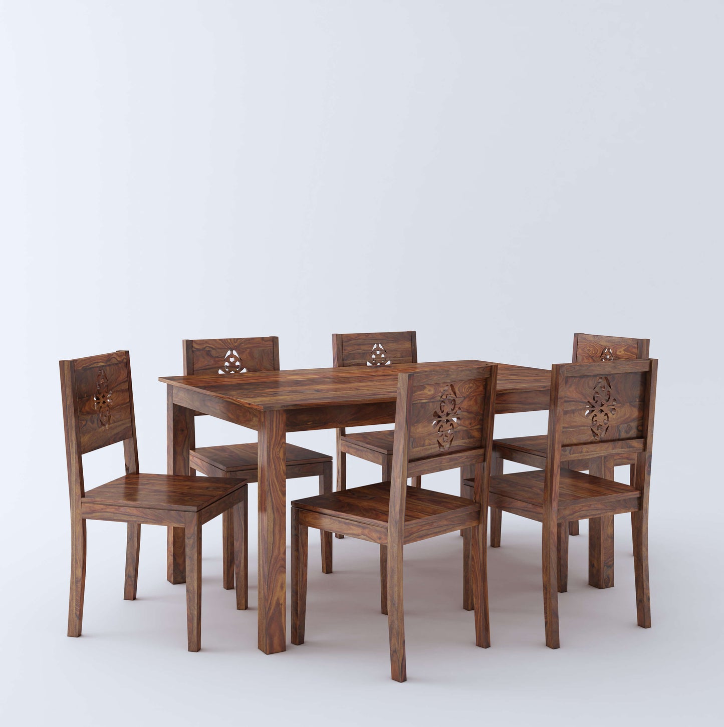 Cameron 6 Seater Dining Set-Teak