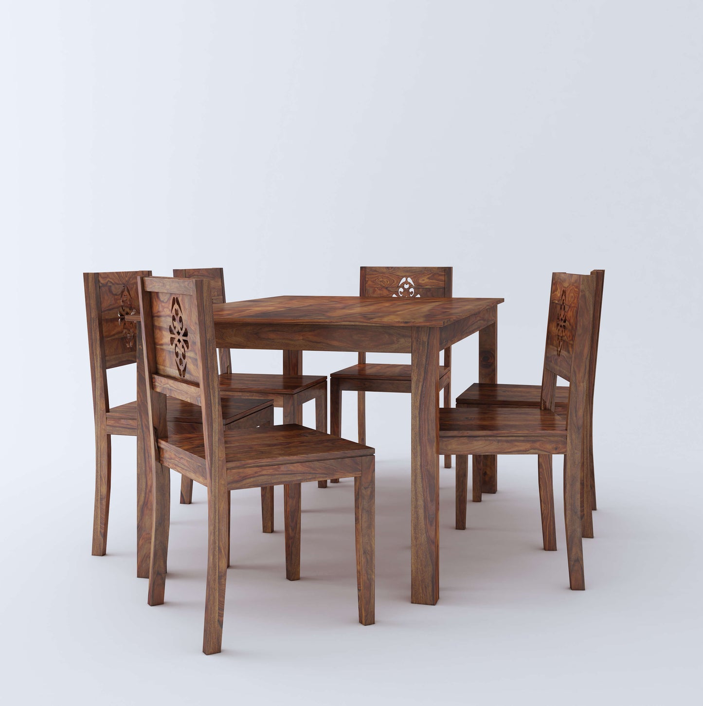 Cameron 6 Seater Dining Set-Teak