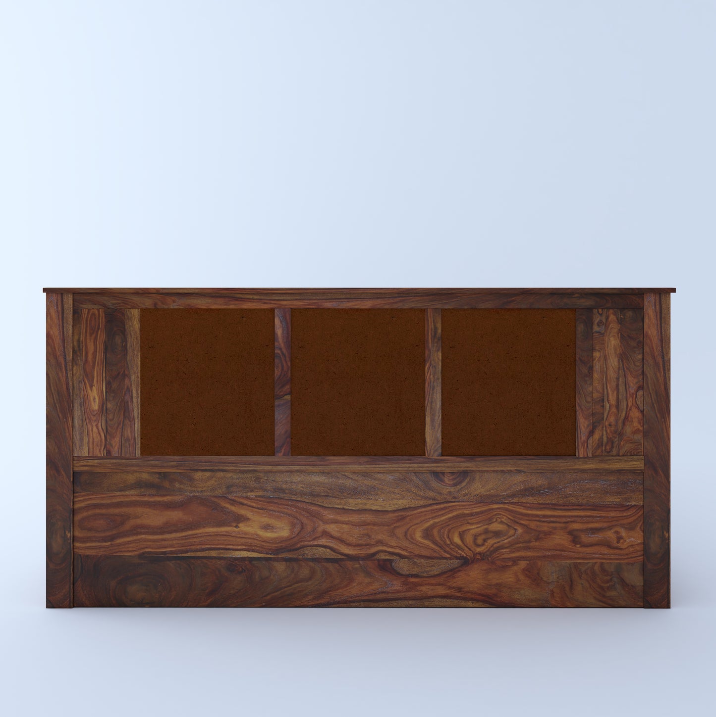 Munich King Front Drawer Storage Bed-Teak