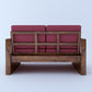 Saiman Wooden 3+2 Seater Sofa