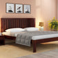Mimosa King Without Storage Bed-Walnut