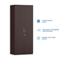 Luxe Engineered Wood 2 Door Wardrobe (Wenge Finish)