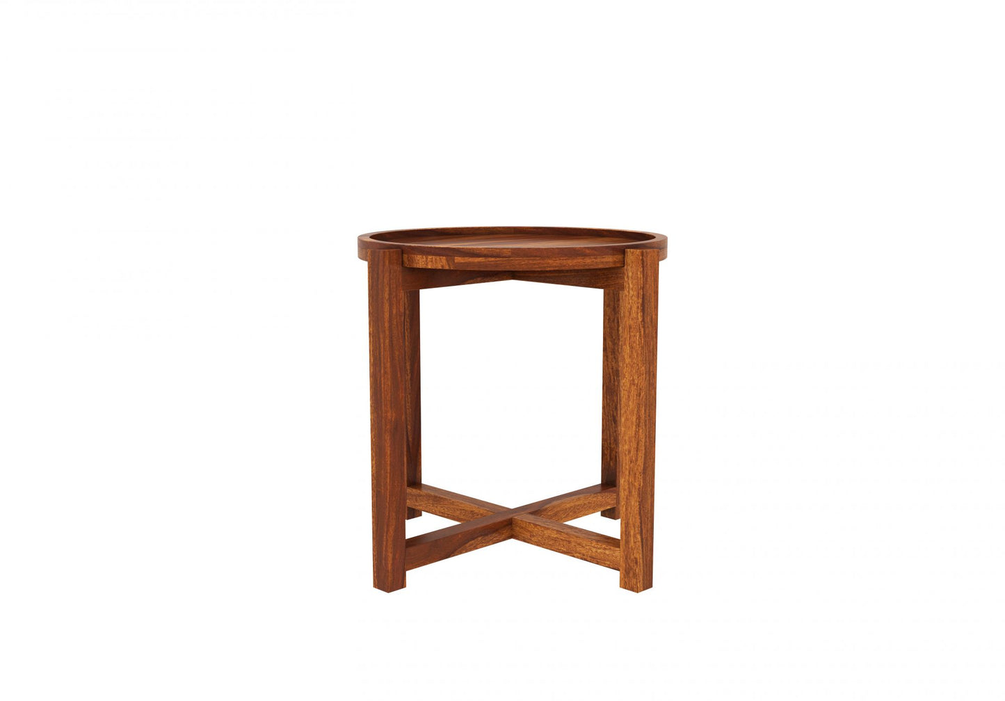 Tweed Wooden Center Table-Teak