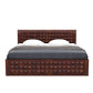 Phorma King Front Drawer Storage Bed-Walnut