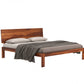 Zoey King Without Storage Bed-Teak