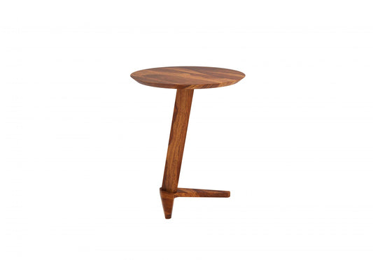 Ciel  Wooden Side Table-Teak