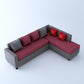 Belly L Shape 5 Seater Sofa