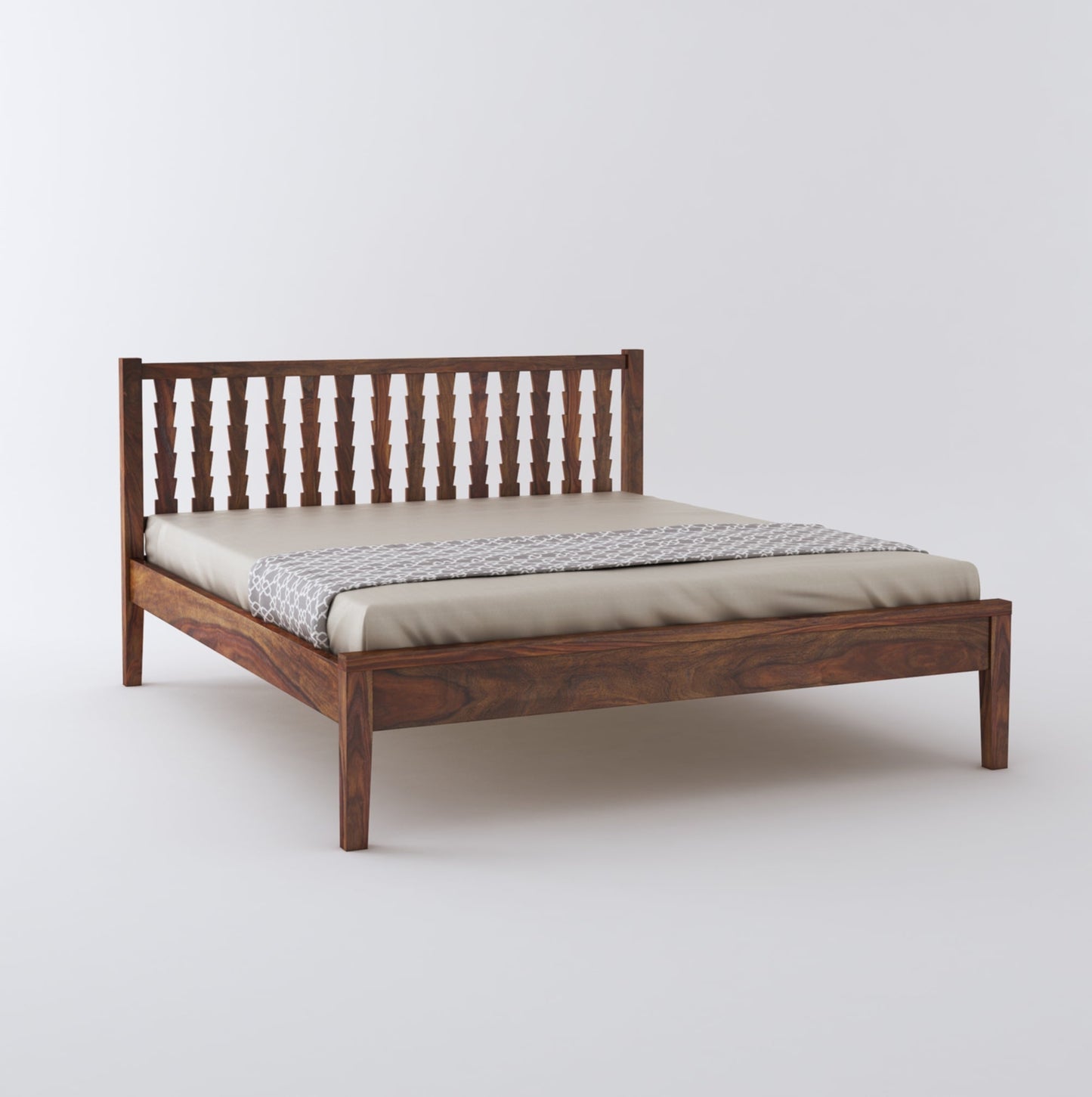 Home Edge Rico King Size Bed without Storage