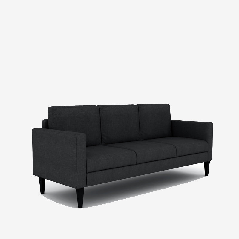 Liverpool 3 Seater Fabric Sofa-Grey