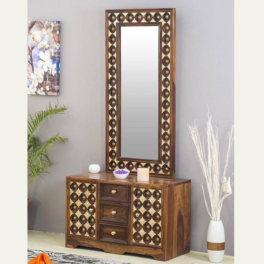 Adhunika Furniture Wooden Dressing Table With Mirror, Size: 5x2.5 at Rs  12000 in Jaipur