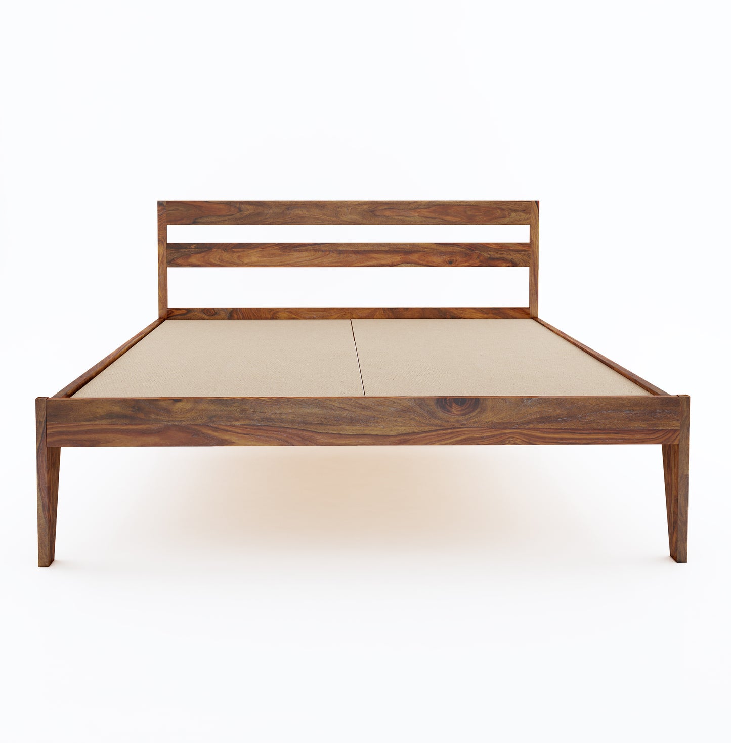 Ewine King Size Bed-Teak