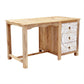 Roy Wooden Dresser White - Lime washed