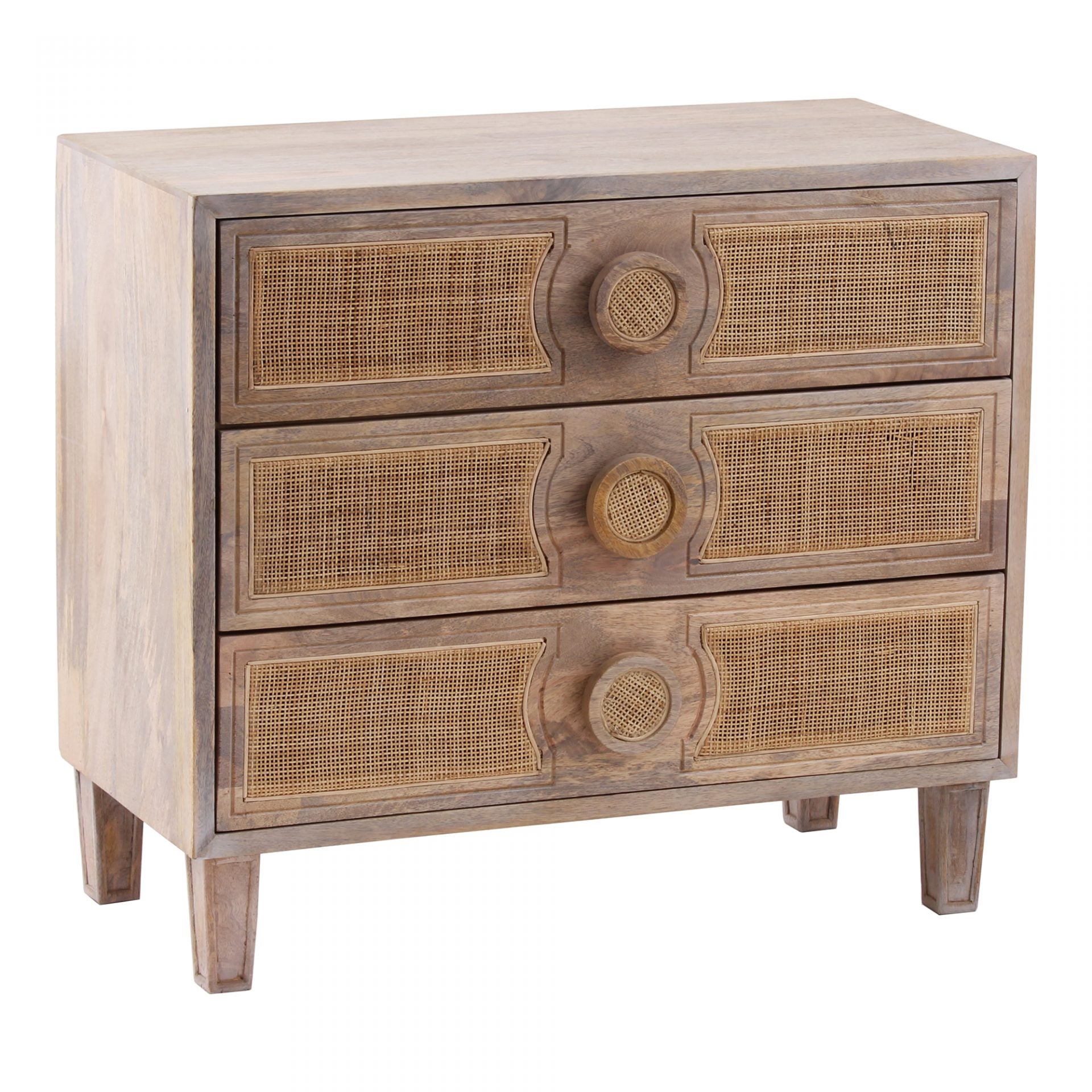 Morse Solid Wood Dresser-Natural Finish – homeedge