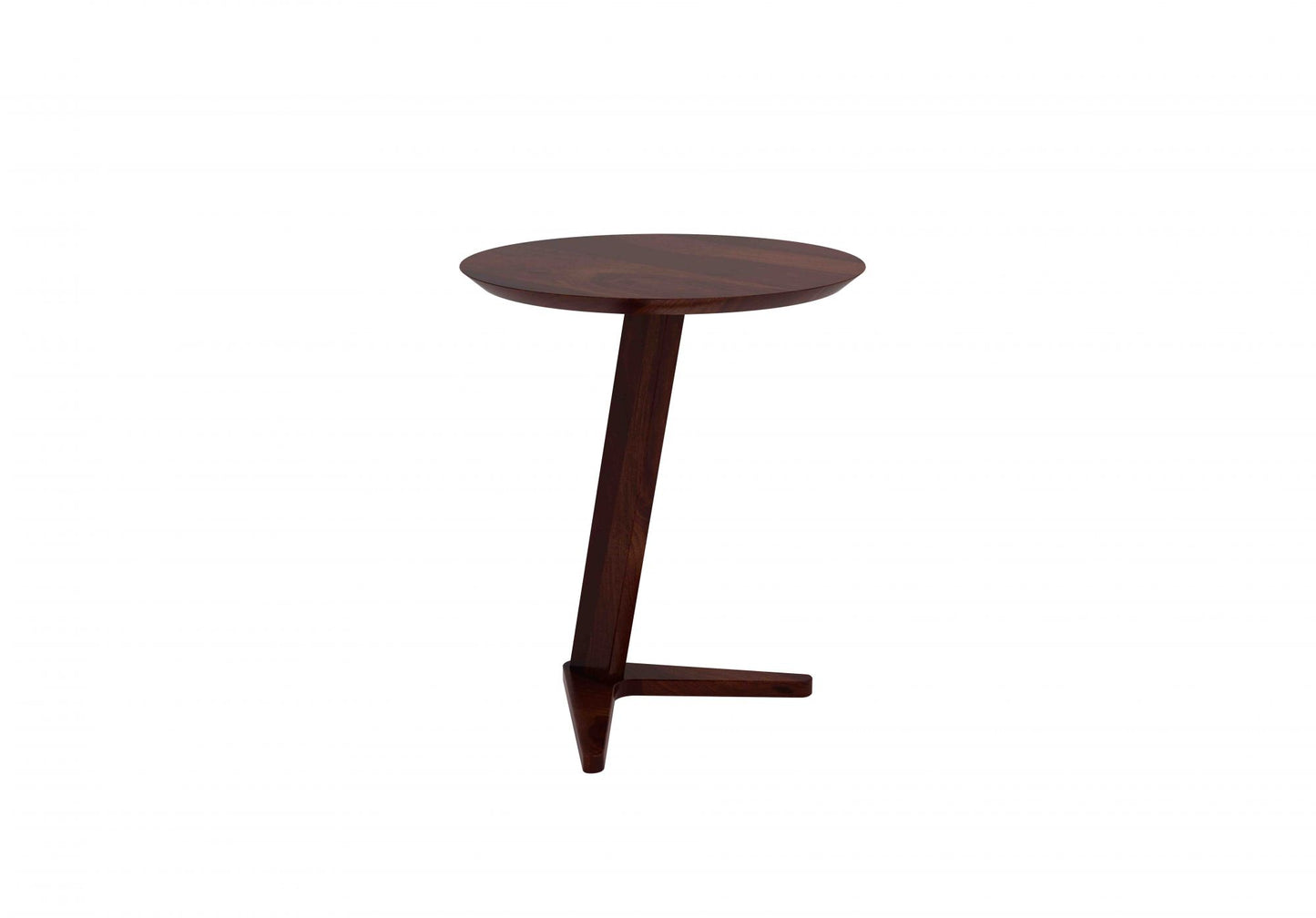 Ciel  Wooden Side Table-Walnut