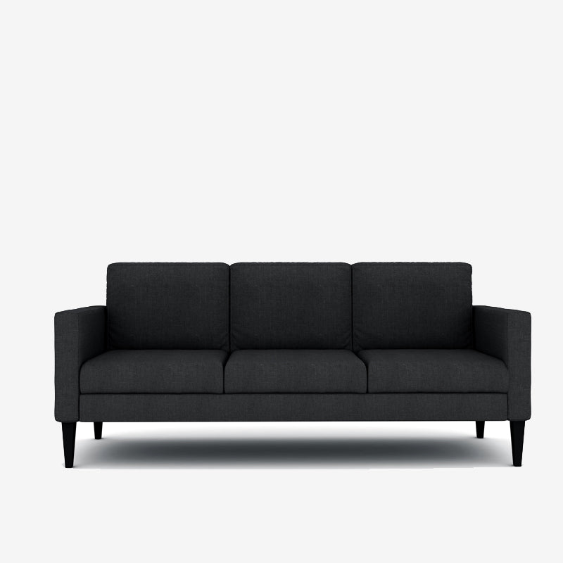 Liverpool 3 Seater Fabric Sofa-Grey