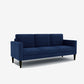 Liverpool 3 Seater Fabric Sofa-Blue