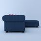 Wilson Blue L Shape Sofa