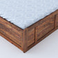 Joplin Queen Box Storage Bed-Teak