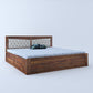 Madrid King Box Storage Bed-Teak