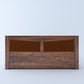 Madrid King Front Drawer Storage Bed-Teak
