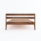 Ewine King Size Bed-Teak
