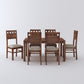 Home Edge Sheesham Wood Ritmo 6 Seater Dining Set
