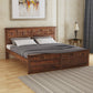 Home Edge Torpedo King Size Bed Without Storage