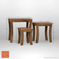 Willow Nested Tables-Teak