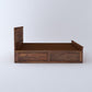 Home Edge Torpedo Queen Size Bed with Box Storage