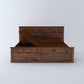Home Edge Torpedo Queen Size Bed with Box Storage