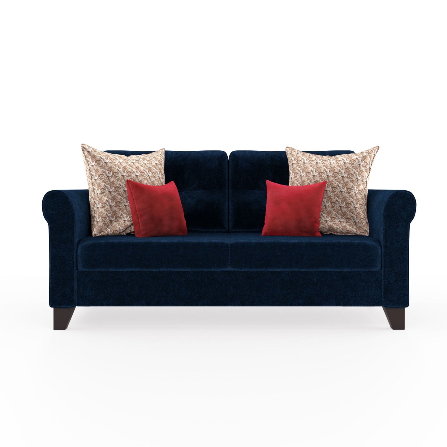 Havana 2 Seater Sofa-Blue