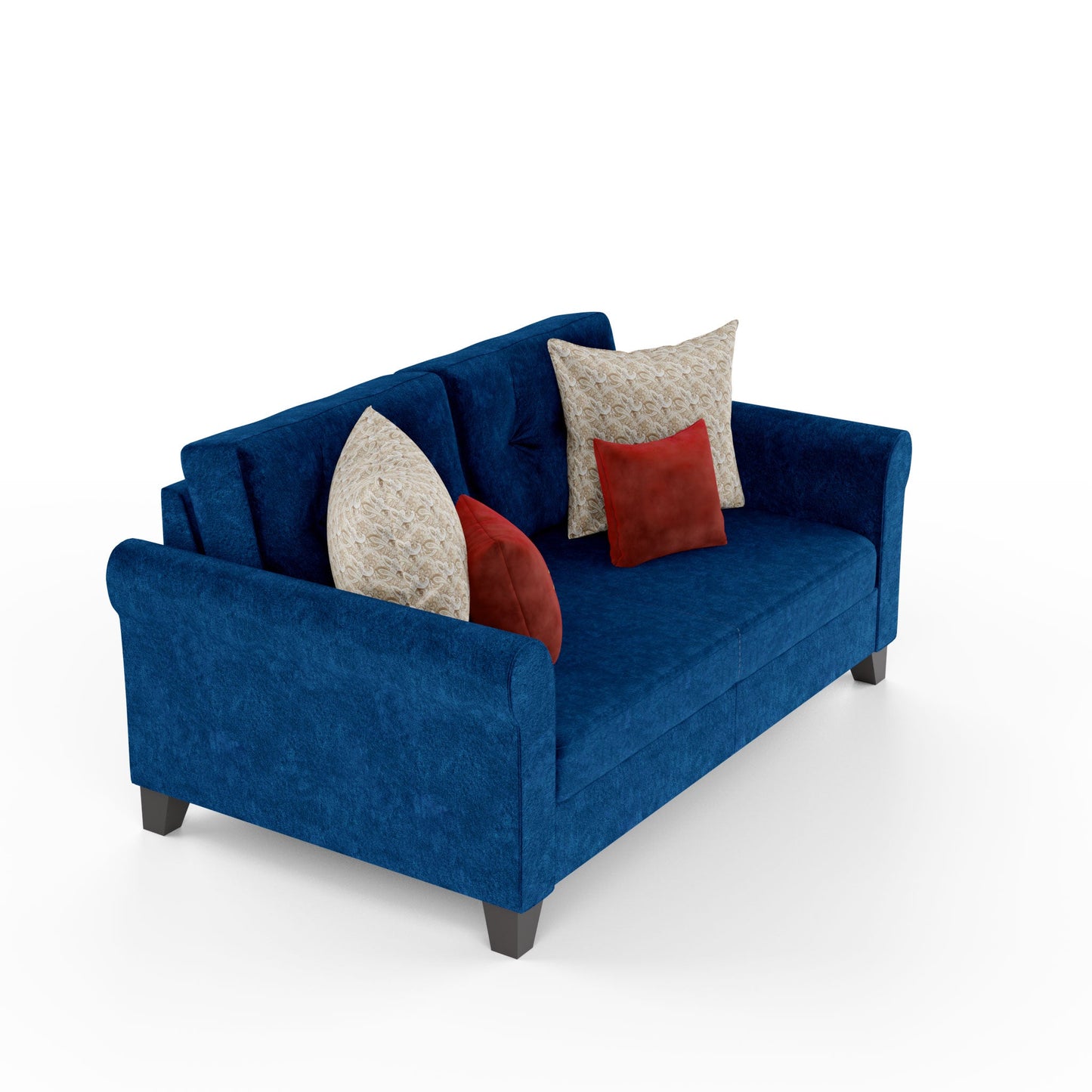 Havana 2 Seater Sofa-Blue