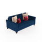 Havana 3 Seater Sofa-Blue